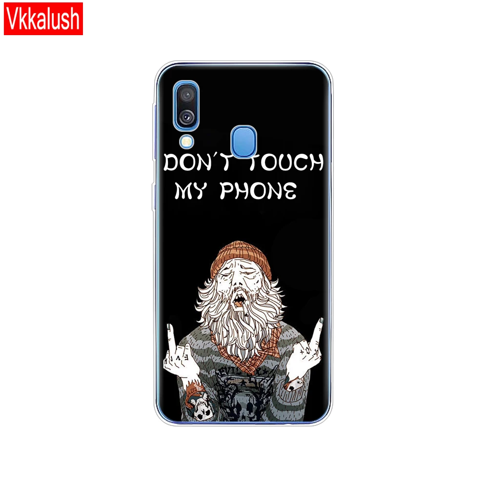 80097 Цветной чехол для телефона samsung A40, Мягкая силиконовая задняя крышка, чехол для телефона samsung Galaxy A40 A405 SM-A405F A405F, мультяшный аниме - Цвет: 80097