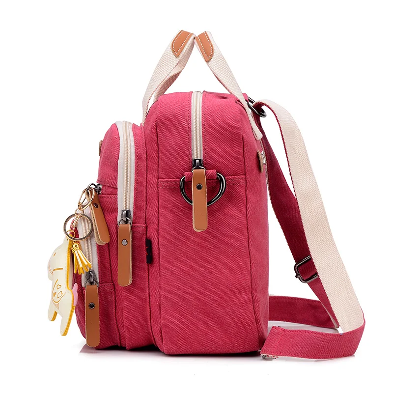 Multifunction women's shoulder bag mini backpack female rucksacks for girls travel women school bagpack woman canvas bags | Багаж и