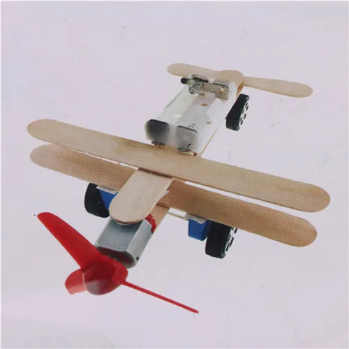 Новые деревянные DIY ветер Мощность Glide комплект модели самолета дошкольно
