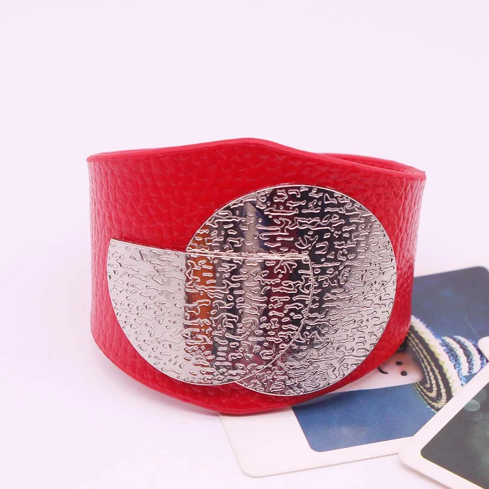 D & европейский модный панк широкий золотой цвет серебра талисман кожаные