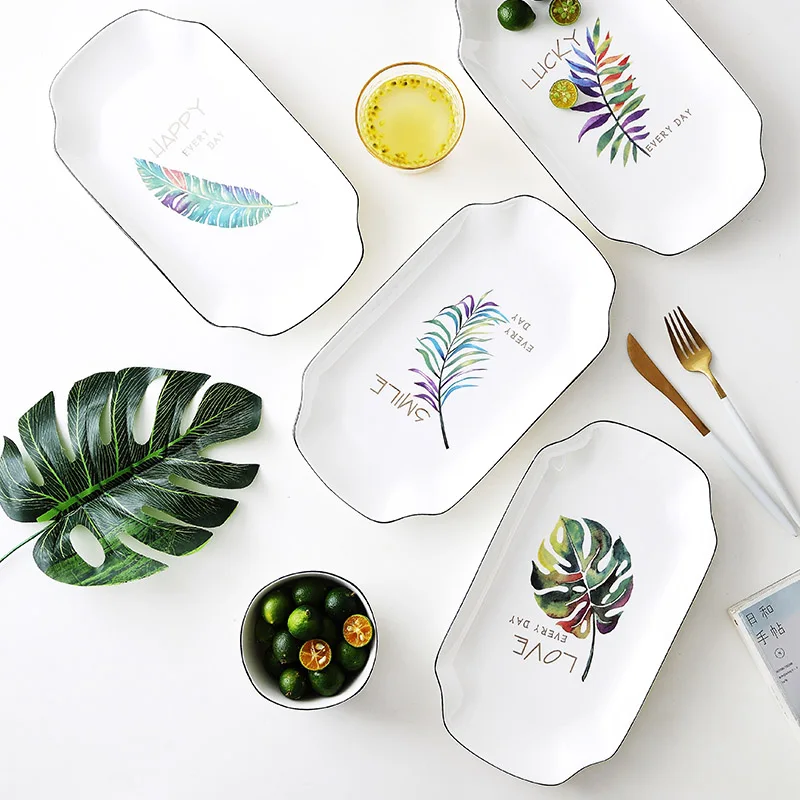 4 шт. зеленые растения керамическая плитка десерт пирожные закуски еда говядина