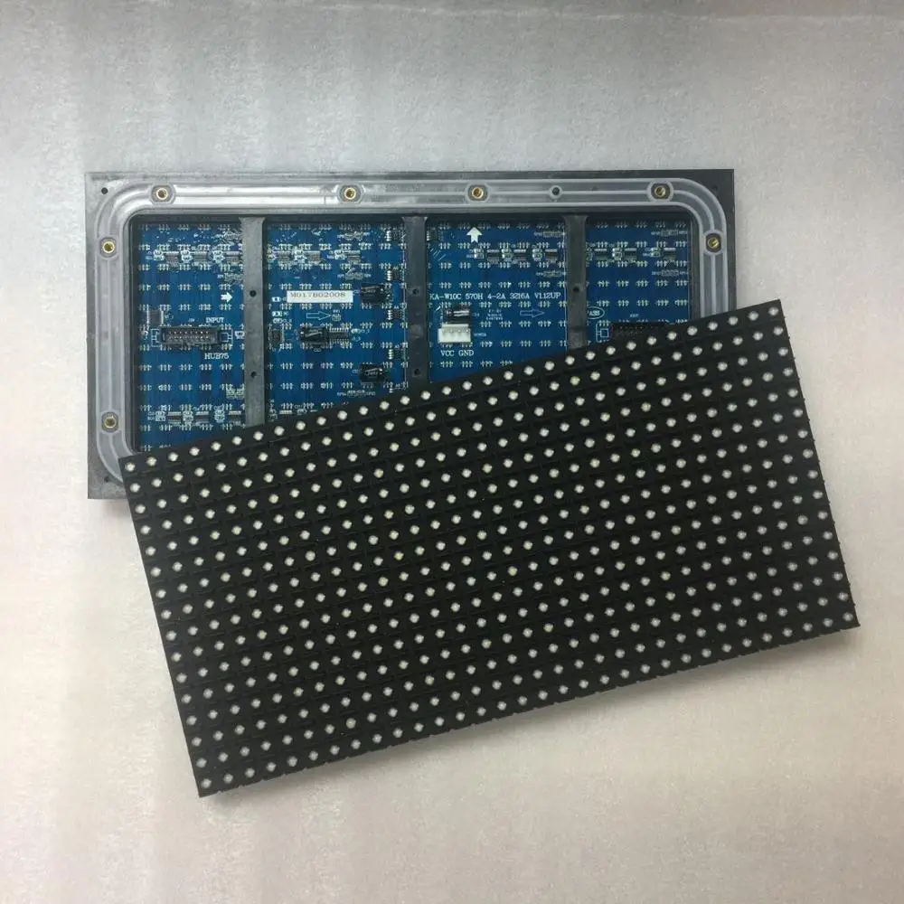 ASLLED 32x16 наружный DIP p10 Светодиодный модуль hub75 видео стена высокое качество rgb