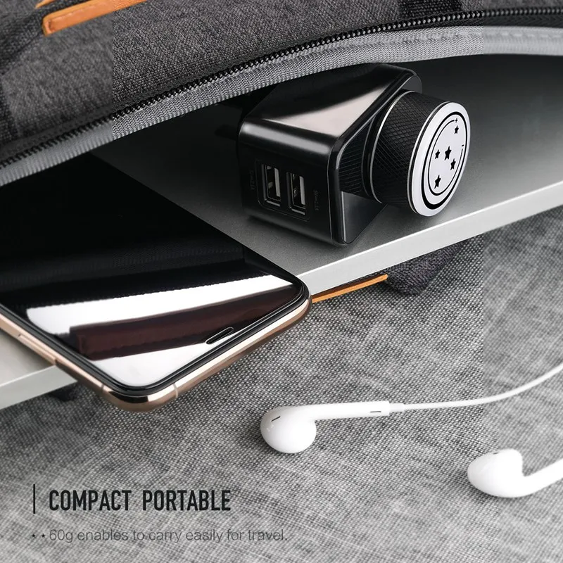 ROCK USB зарядное устройство с регулируемым ночным светильник Smart 2 usb порта для