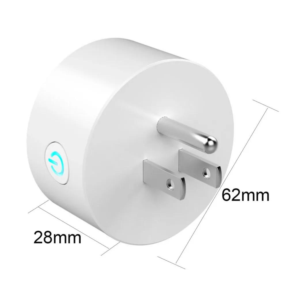 Wifi умная вилка Бытовая США Домашняя розетка управления питанием дистанционное