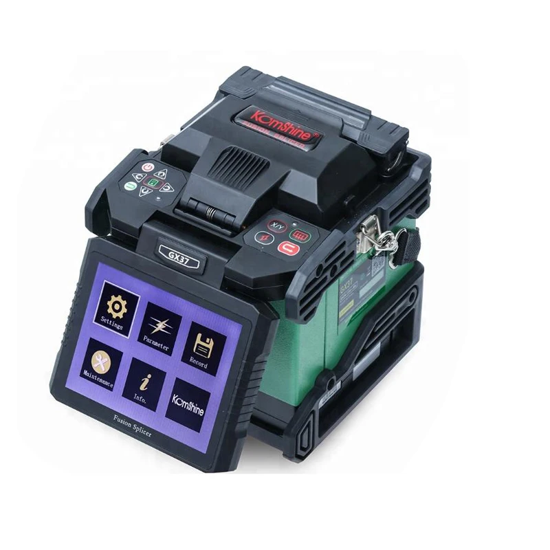 ZHWCOMM GX37 Optic Fusion Splicer FTTH Waterproof splicing machine fiber optic Welding Machine Multi Languages | Мобильные телефоны