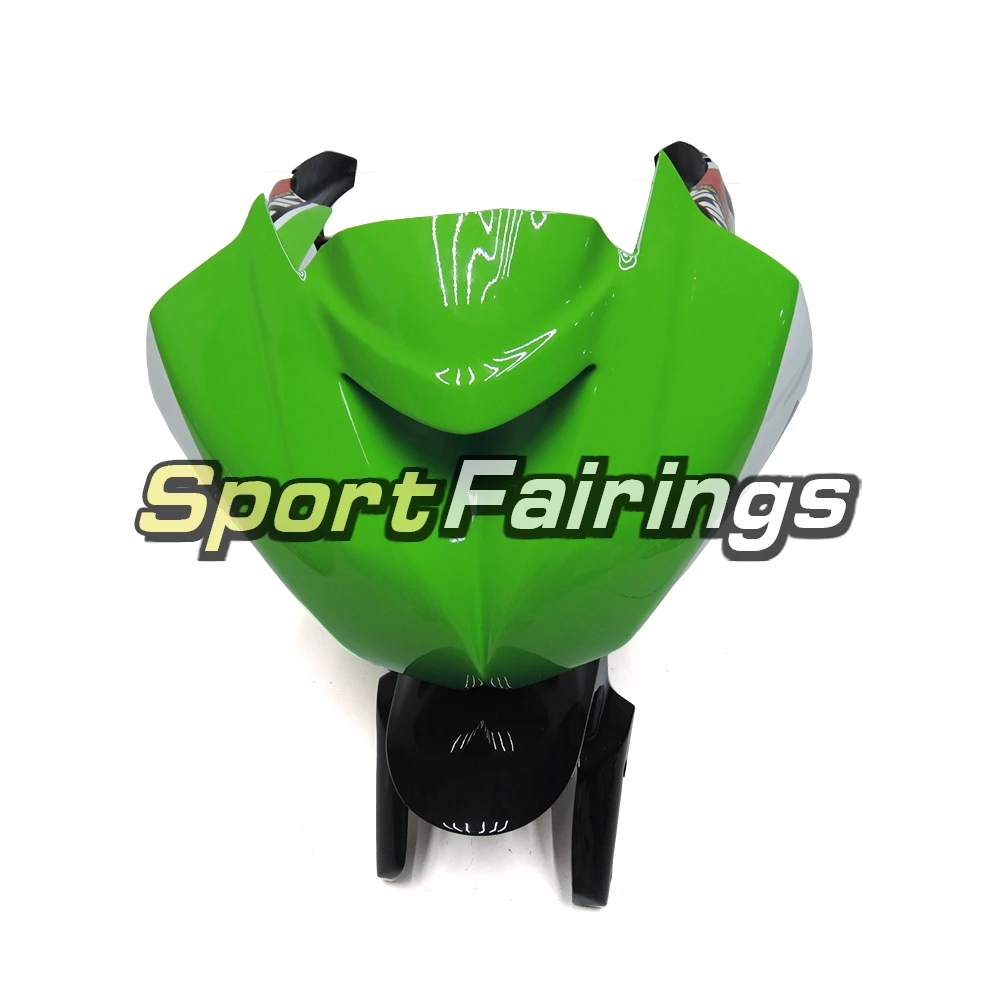 Стекловолокно гоночные Обтекатели для ZX6R 636 2009 2010 2011 2012 Kawasaki рамы кузова Cowlings