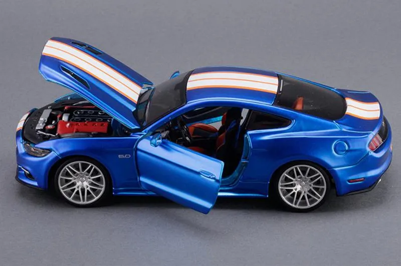 1: 26 легкосплавный автомобиль высокая модель автомобиля Mustang GT металлические