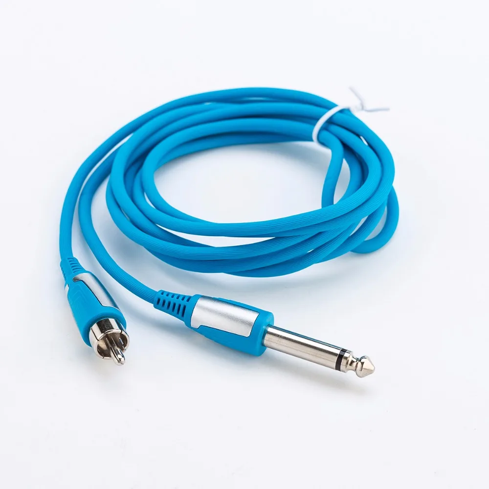 EZ 6FT CPU кулер тату клип шнур силиконовый куртка кабель RCA DC ястреб Стиль соединение для картридж татуировки Питание