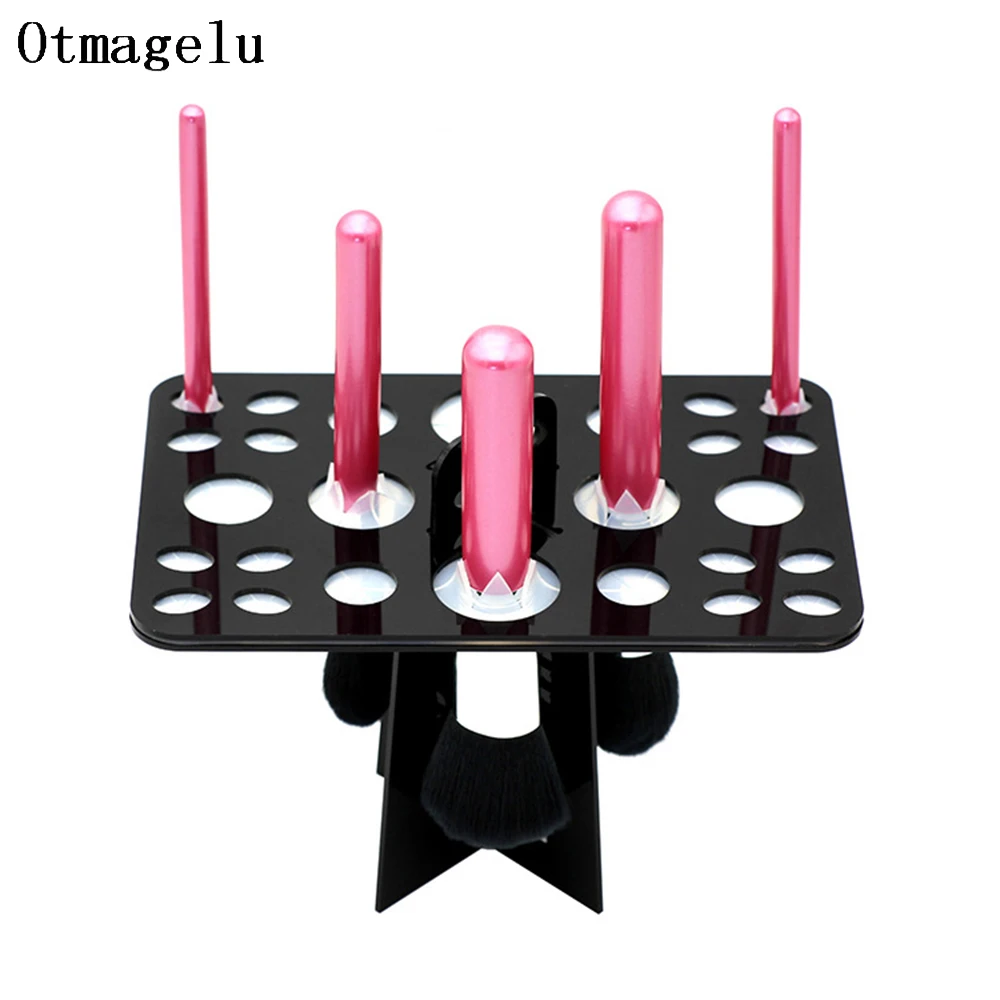 1 шт. милое акриловое хранение кистей для макияжа держатель органайзеры ванной