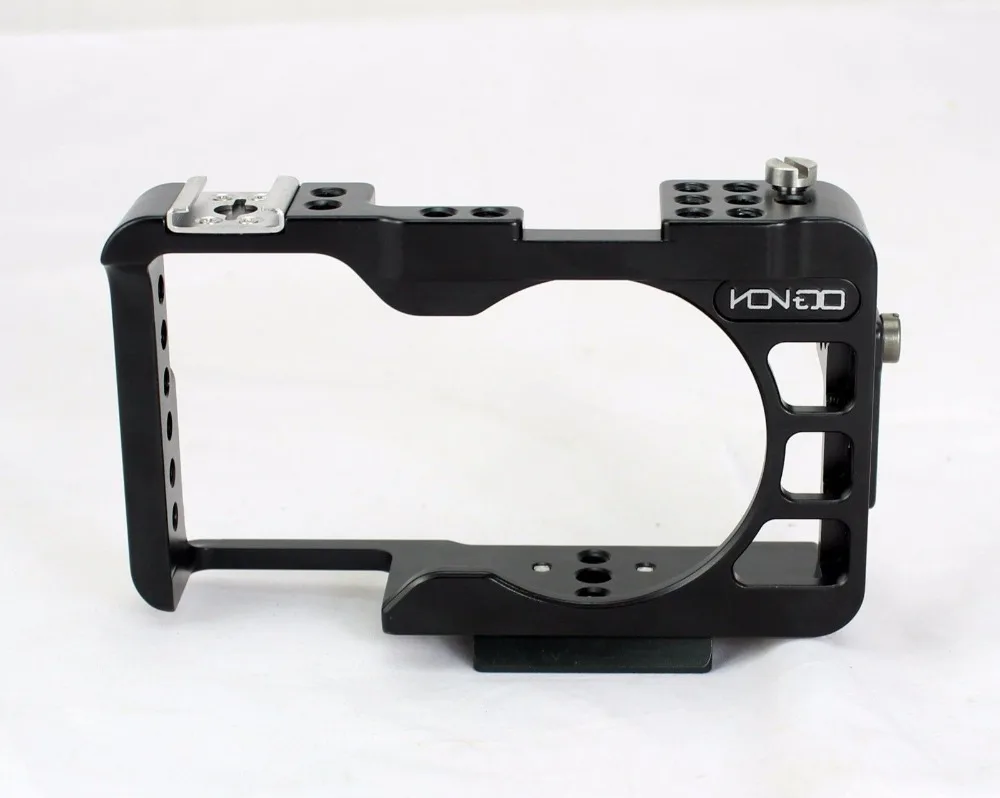 HONTOO A6300 A6500 cage rig DSLR A6 RIG 15 мм рельсовая система с 1/4 винтовым отверстием для SONY