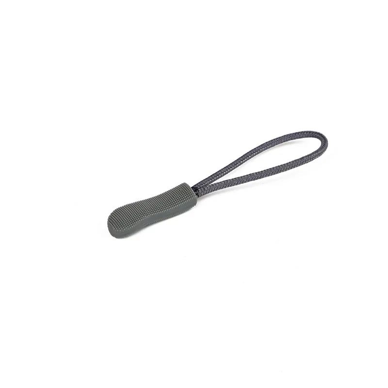 Light Grey 10 шт. шнур молния тяга Конец подходит веревочный тег фиксатор на молнии шнур вкладка одежда сумка палатка рюкзак аксессуары DIY сменный зажим застежка-молния Съемник - Цвет: Light Grey