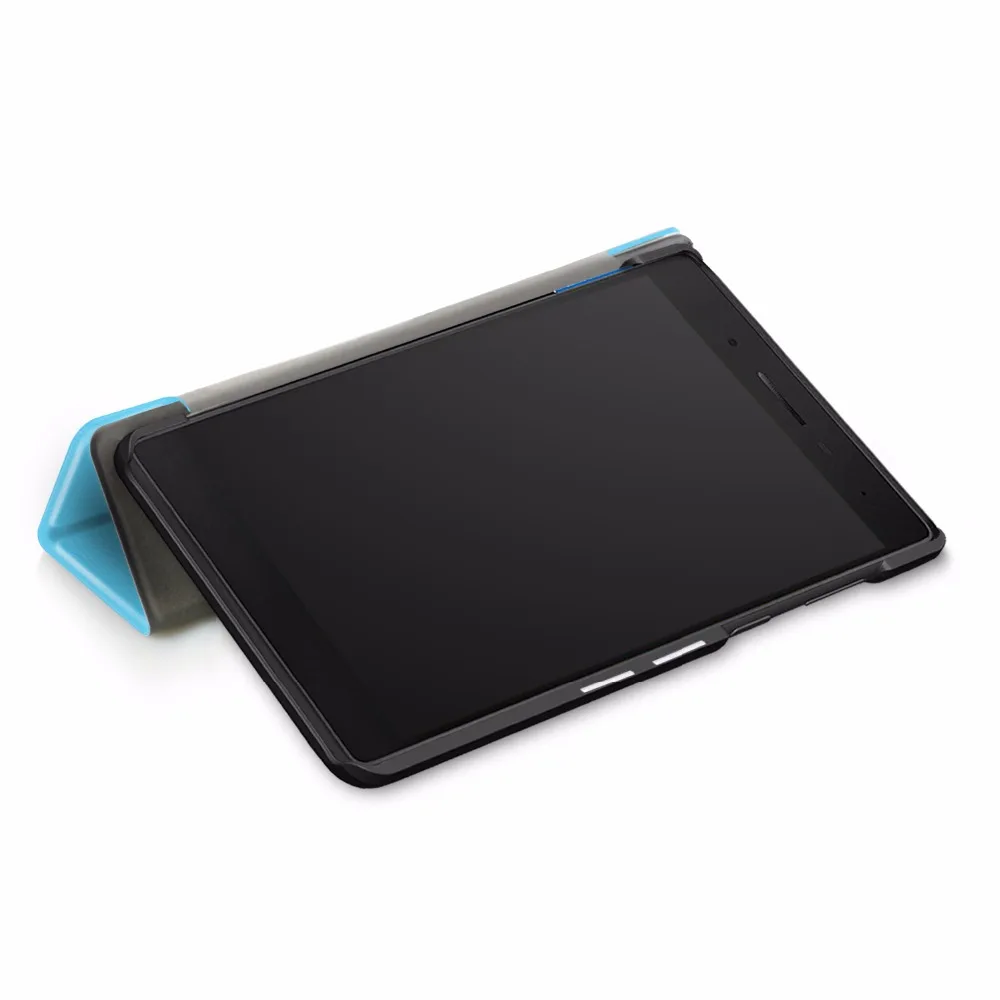 Чехол для планшета Lenovo Tab 7 Essential Tri-Folding PU кожаный чехол ТБ-7304F TB-7304I TB-7304X + сенсорная