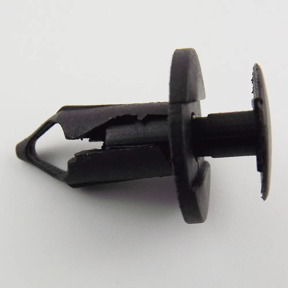 Новинка 100 шт. 8 мм Пластиковые заклепки с отверстием для автомобиля крепежные