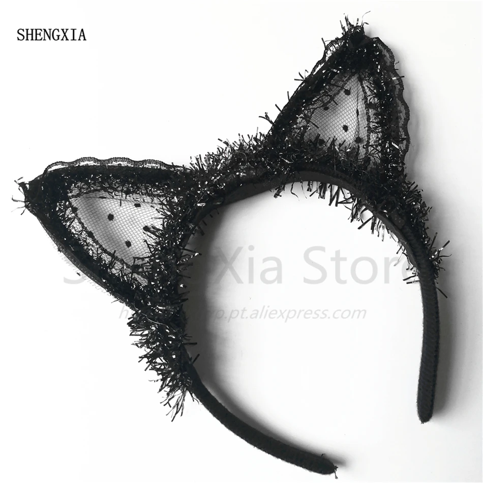 2019 Пасха Для женщин для вечеринок черный Кружева Боб вуаль маска Sexy Bunny заячьими