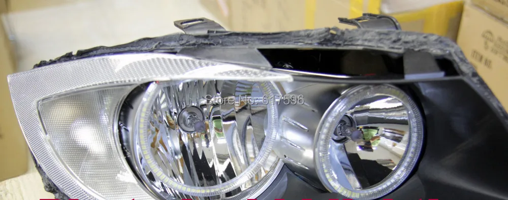 SMD СВЕТОДИОДНЫЙ ангельский глаз гало светильник без ошибок для BMW E90 не проектор