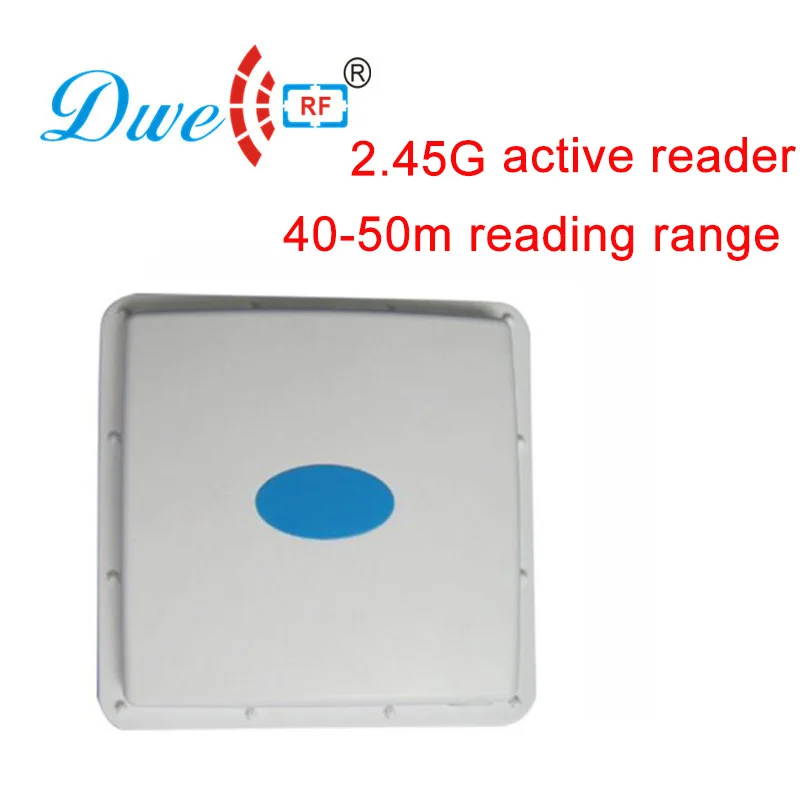 

DWE CC RF access control card reader active rfid reader integrative design anti-collision 10 meter rfid readers