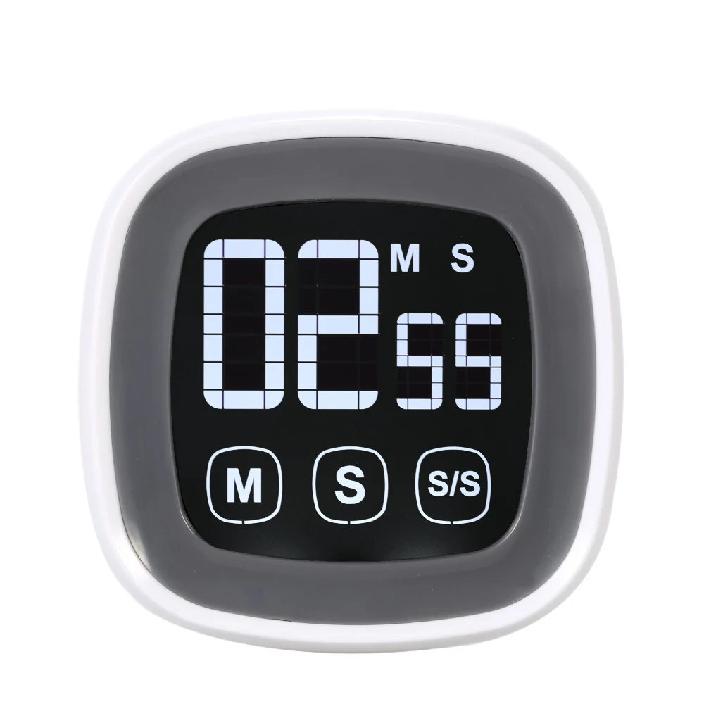Портативный многофункциональный таймер с сенсорным экраном цифровой