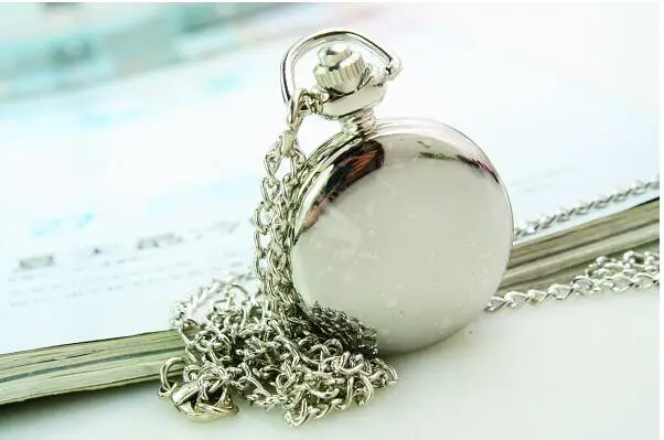 

Freeshipping wholesale 20pc a lot Doctor Who pocket watch Necklace Dia27mm PUYH52