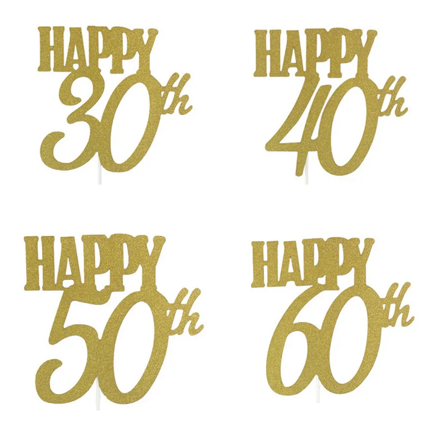 1 шт. акриловый торт ко дню рождения Топпер вставить карту один полный год жизни