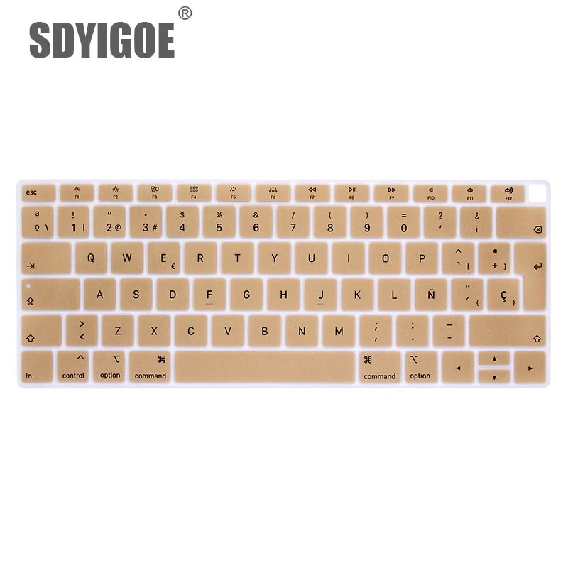 Чехол для клавиатуры с испанской и Чили macbook air 13 A1932 чехол европейской вилкой
