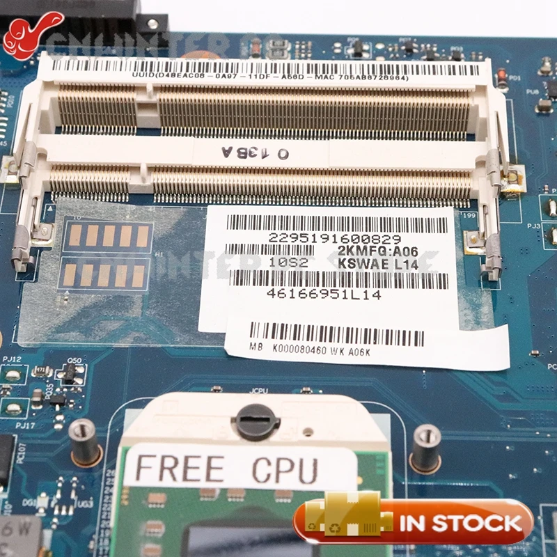 NOKOTION для toshiba Satellite L500D L505D материнская плата ноутбука KSWAE LA-4971P K000080460 DDR2 216-0674024 чип