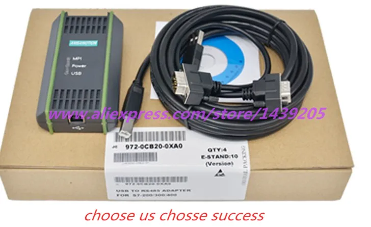 Высокое качество с изоляционным чипом 6ES7 972 0CB20 0XA0 PLC программирующий кабель