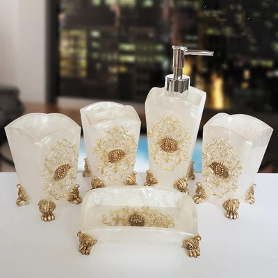 5 шт. держатель для зубных щеток|toothbrush holder|resin bathroom setbathroom set |