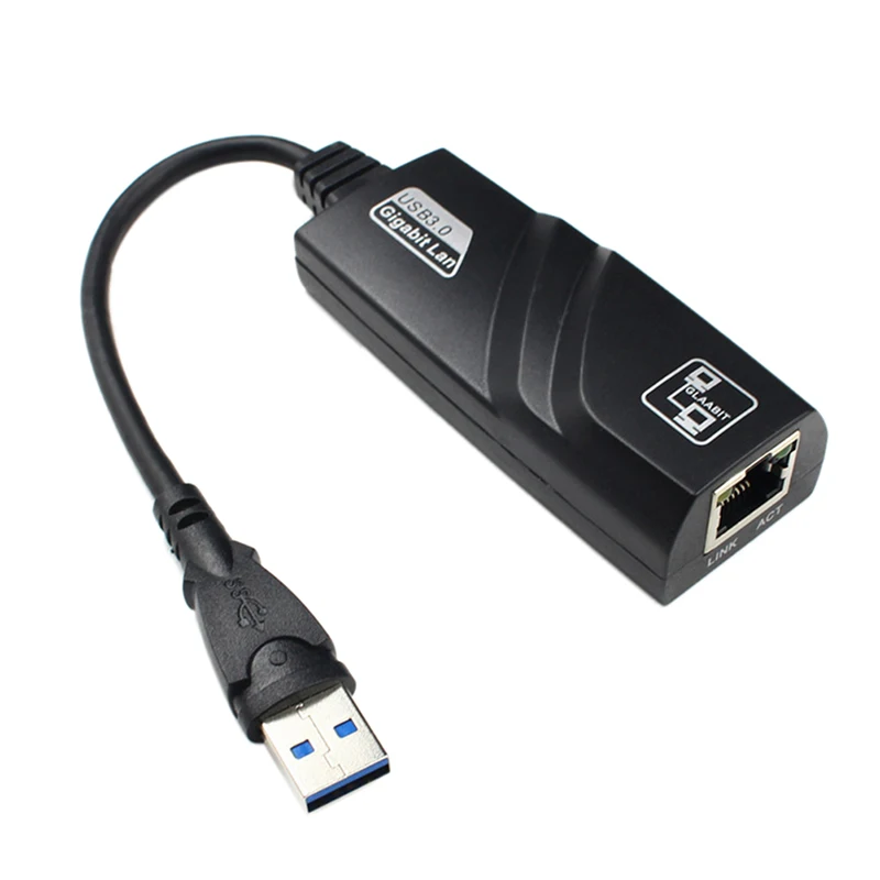 Ethernet адаптер USB 3 0 Gigabit для ПК внешняя сетевая карта Lan RJ45 ноутбуков и на Windows 10/8/7/XP 1