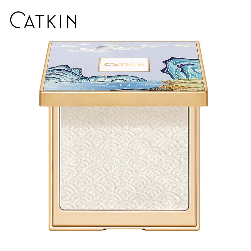 C01 White with Blue CATKIN, 12 г, лунная контурная палитра C01, белый с синим цветом, корректор цвета, масляная палочка для хайлайтера, макияж - Цвет: C01 White with Blue