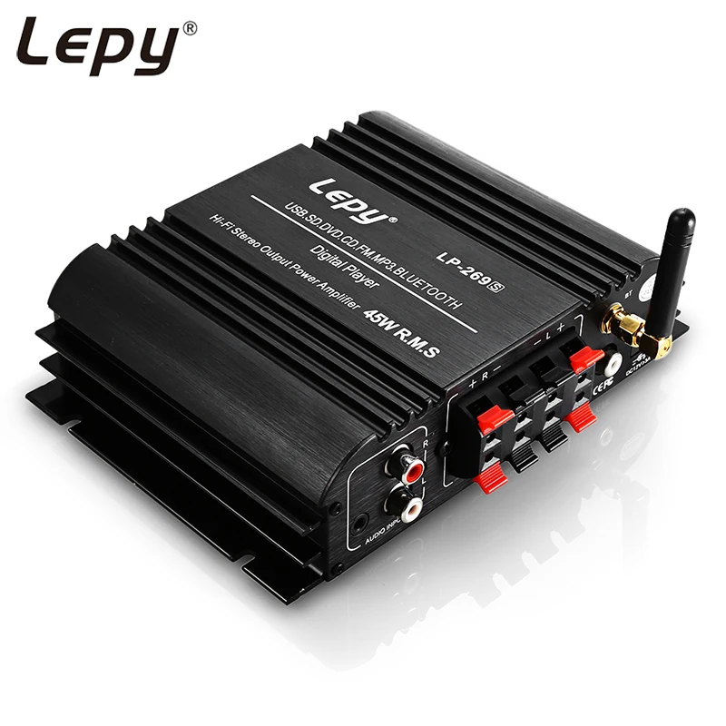 Lepy LP 269 S Bluetooth 4.0 автомобилей Мощность Усилители домашние 2 канала Hi Fi стерео аудио