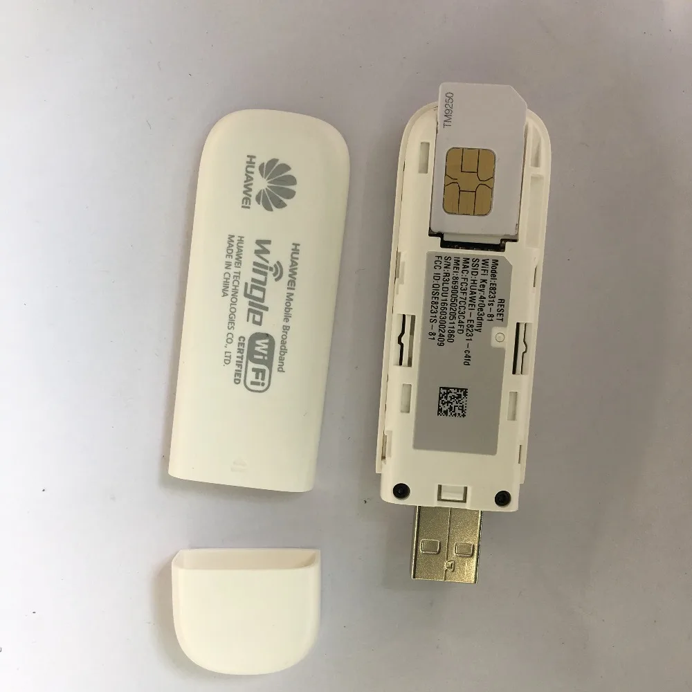 Разблокированный huawei E8231 3g Wi Fi Модем usb stick автомобилей роутер dongle SIM карты модем