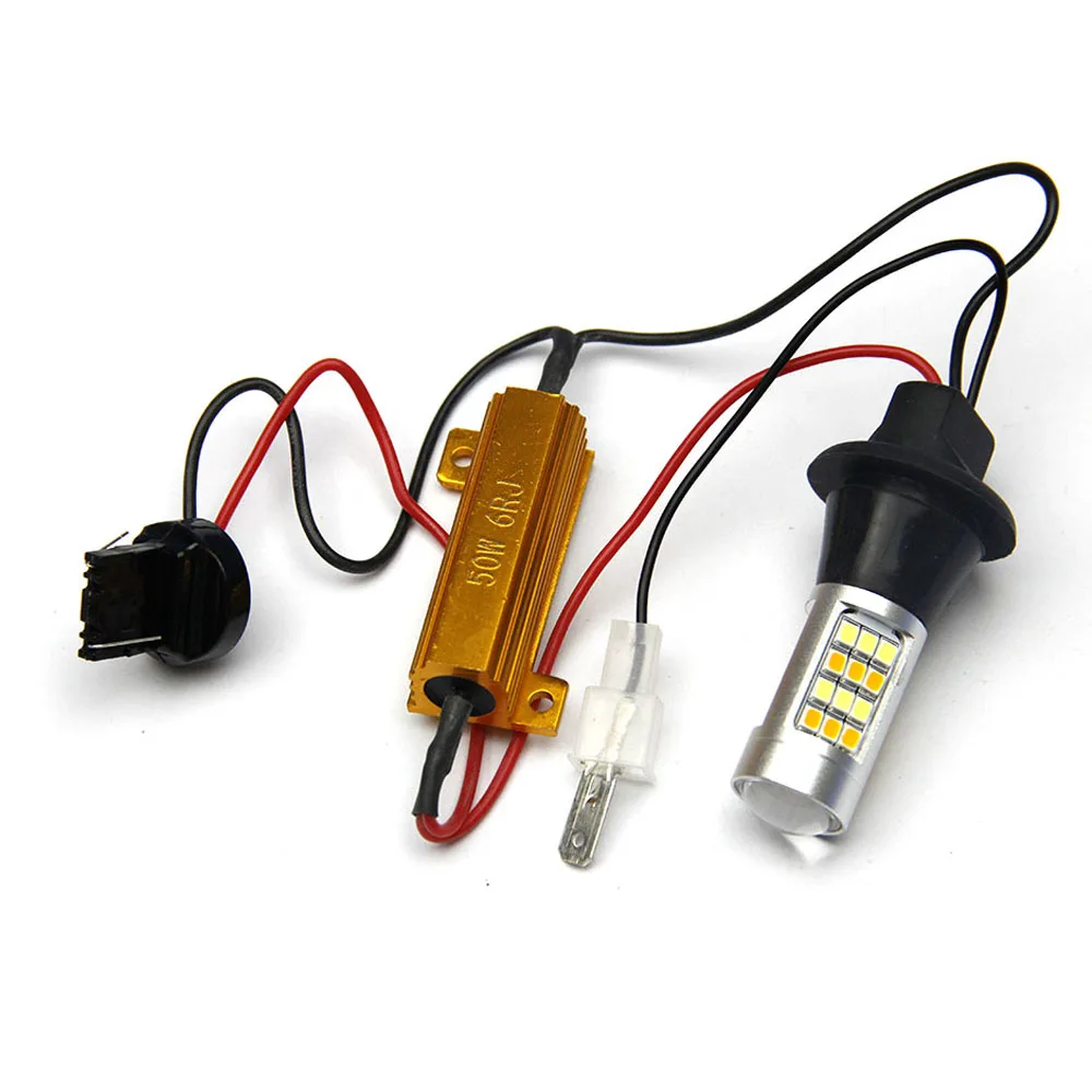 Canbus переключасветодиодный Светодиодная лампа 42smd T20 7440 P21W 1156 BA15S BAU15S