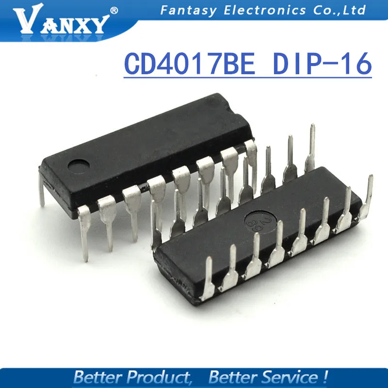 100 шт. CD4017BE DIP16 CD4017 DIP CD4017B 16 Новый и оригинальный IC|ic cd4017|ic dipdip ic |