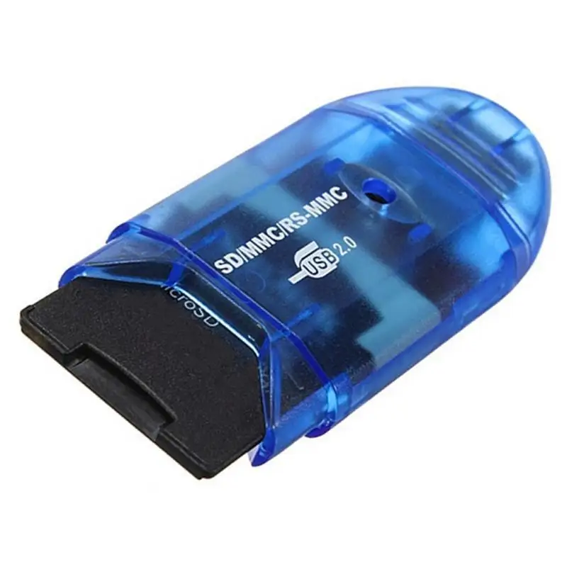 Фото Высокоскоростной мини Micro SD T-Flash TF SDHC USB 2 0 адаптер для чтения карт памяти R20 Высокоскоростной мини Micro SD T-Flash TF SDHC USB 2 0 адаптер для чтения карт памяти R20