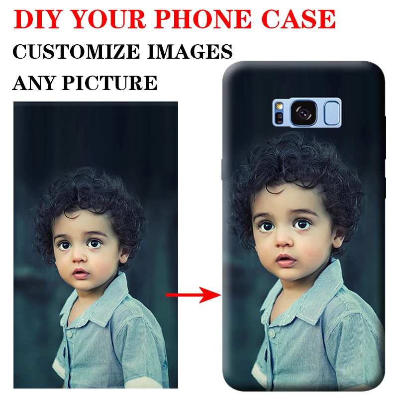 Custom DIY LOGO Design Photo Case for S7Edge S8Plus Note8 protect Hard PC Back Cover Customized Printed Mobile Phone Cases | Мобильные