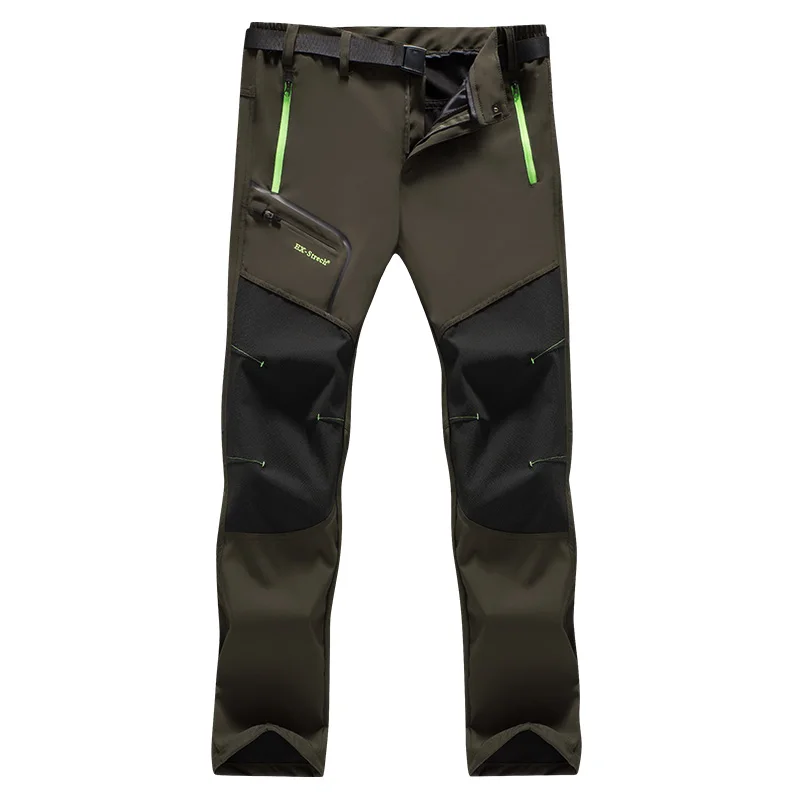 Army Green Befusy 6XL новые мужские летние быстросохнущие брюки мужские спортивные водонепроницаемые тонкие походные брюки для альпинизма треккинга походные брюки - Цвет: Army Green