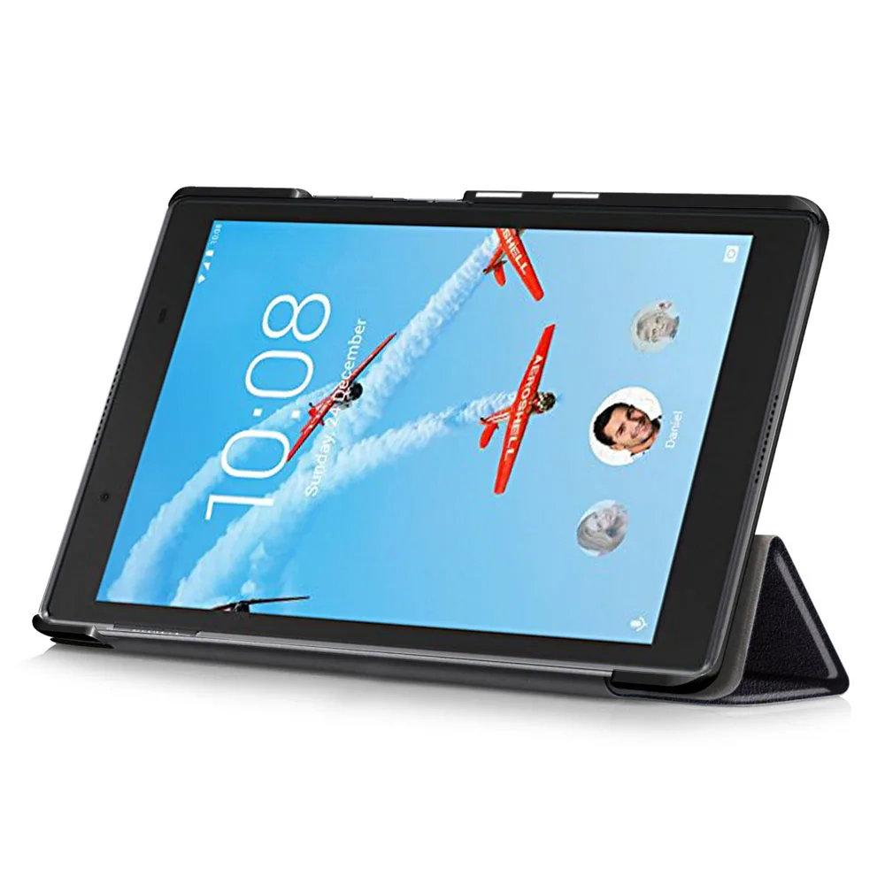Бесплатная доставка para 8504 ультра тонкий флип чехол для Lenovo TAB4 Tab 4 8 ТБ 8504F 8504N 8504X