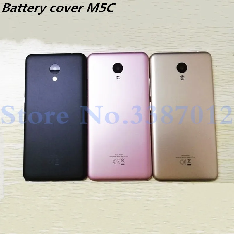 Новый чехол для задней крышки батареи MEIZU M5C M710H 5 дюймов с объективом камеры и