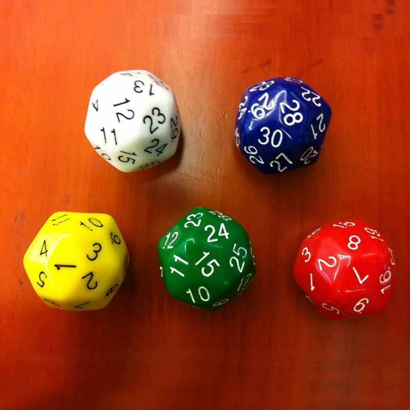 Многогранные настольные игры для бега 1 шт. 30 граней обучающих детей абакс и