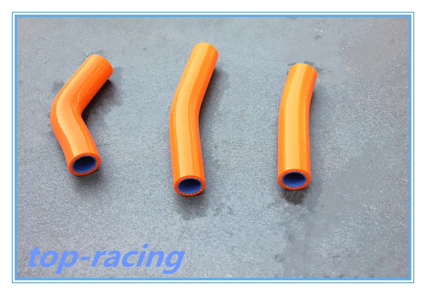 3 слойный усиленный силиконовый радиатор охлаждающий шланг для KTM 250/300 SX/XC/EXC 2007 2008