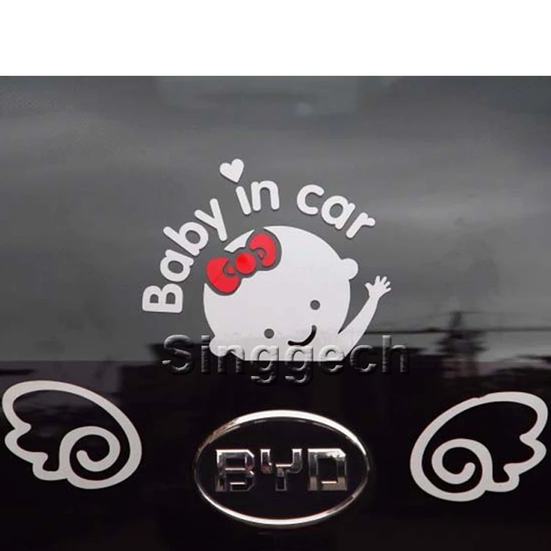 Автомобильные наклейки ZD Baby для BMW e46 e39 e36 Audi a4 b6 a3 a6 c5 Renault duster Lada granta Hyundai