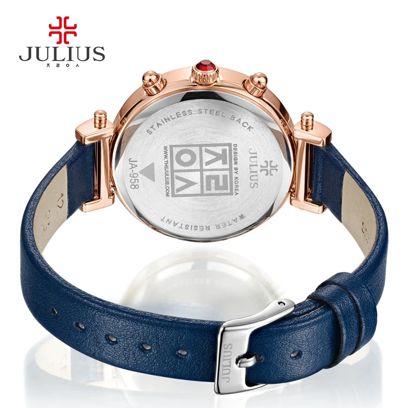 Julius брендовые креативные часы для женщин модные кварцевые ретро стиль Montre Femme
