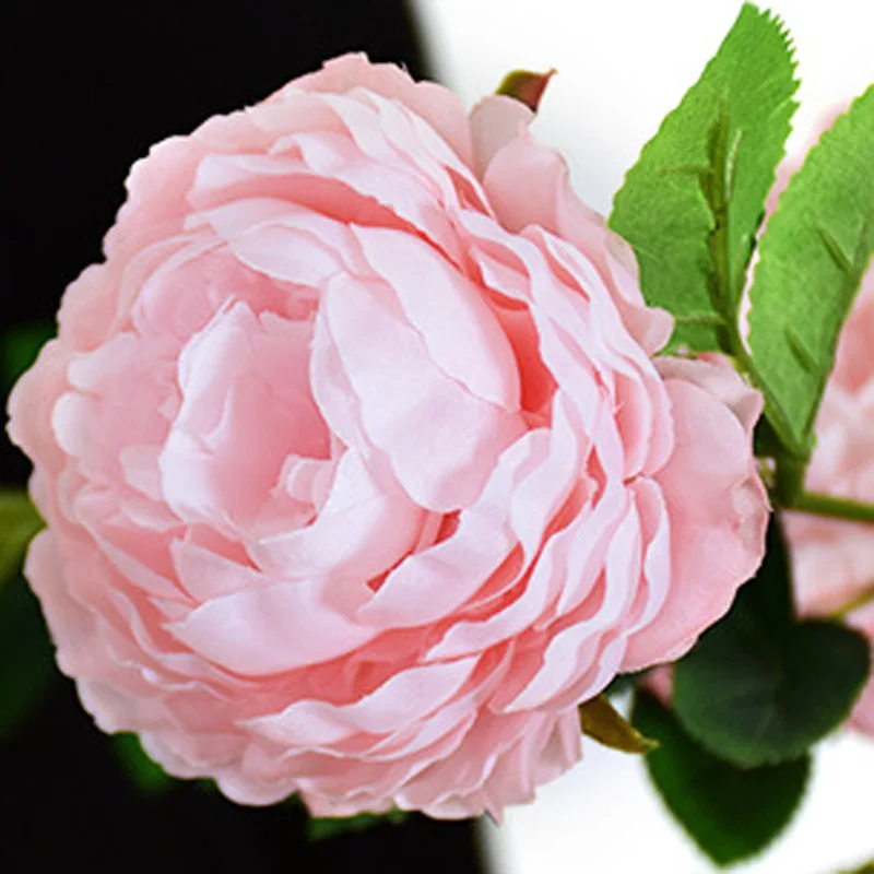 1 х Искусственный Пион Гирлянда Шелковый цветок лоза плюща Свадебный садовая