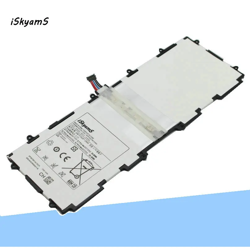 Сменный аккумулятор iSkyamS 1 шт. 7000 мАч SP3676B1A(1S2P) для Samsung Galaxy Tablet Tab 2 Note 10 P5100 P5110 P7500 P7510