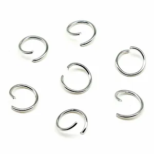 WYSIWYG 400 шт. 4567810 мм Металлические Ювелирные изделия своими руками открытые одиночные петли соединительные кольца и разрезное кольцо для изготовления ювелирных изделий