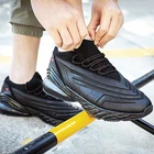 Кроссовки ONEMIX для мужчин и женщин, кожаная обувь, амортизационная подошва, мягкая Уличная обувь для бега