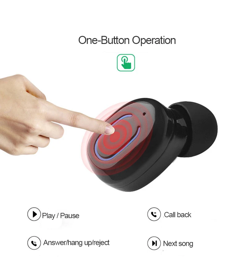 Ytom YT18S TWS Bluetooth 5 0 наушники настоящие беспроводные мини гарнитура для ios Android xiaomi