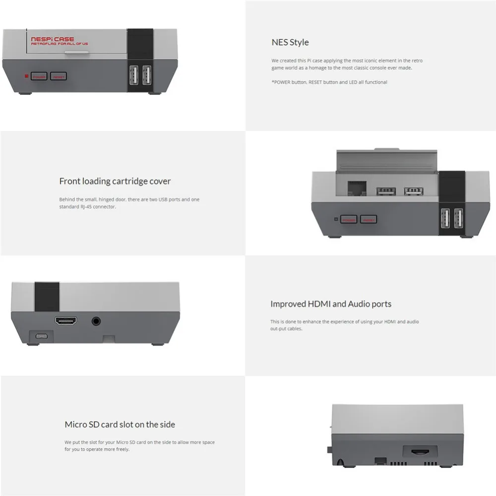 Новый Разработанный чехол для консоли мини Чехол аксессуары демо доски NES NESPI