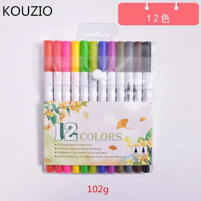 12 шт./компл. гелевая ручка Kawaii цвет jel kalem блеск белый милые lapices tinta caneta цвет ida материал escolar канцелярские принадлежности papelaria - Цвет: A