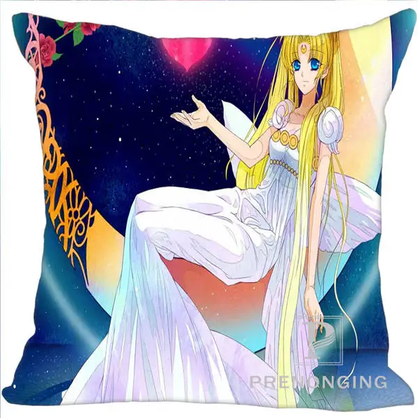Pillowcases Пользовательские Декоративные наволочки аниме Сейлор Мун квадратные молнии Наволочки лучший подарок(с одной стороны) 180117#84 - Цвет: Pillowcases